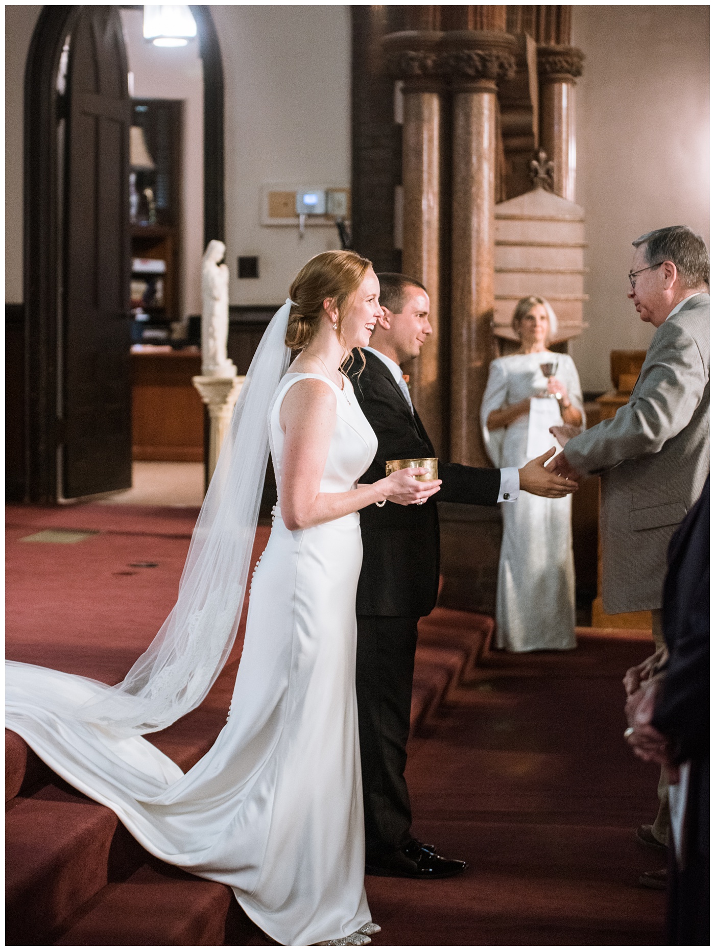 UVA chapel wedding ceremony 