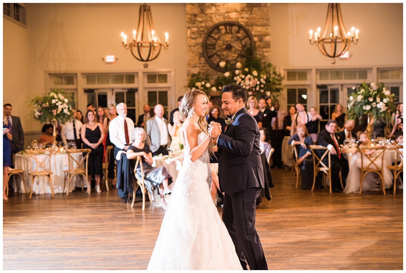 Bride and Groom first dance at King Family Vineyard in Charlottesville VA 