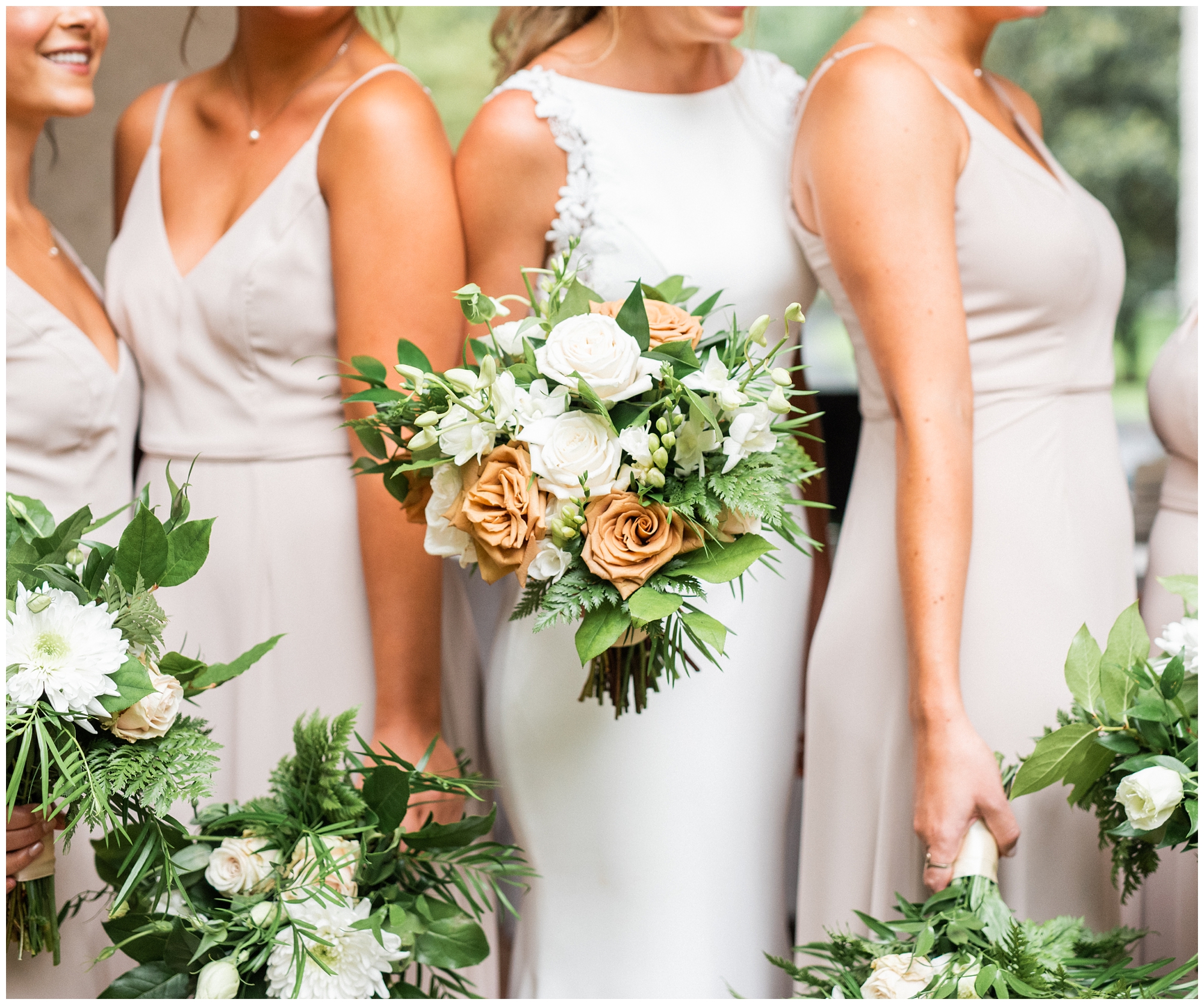 Bridesmaids flowers 