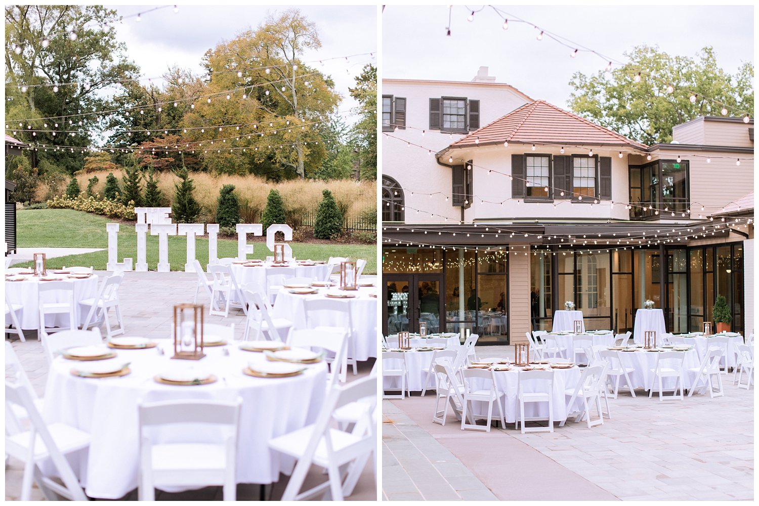 Westover & Maymont Gardens wedding reception