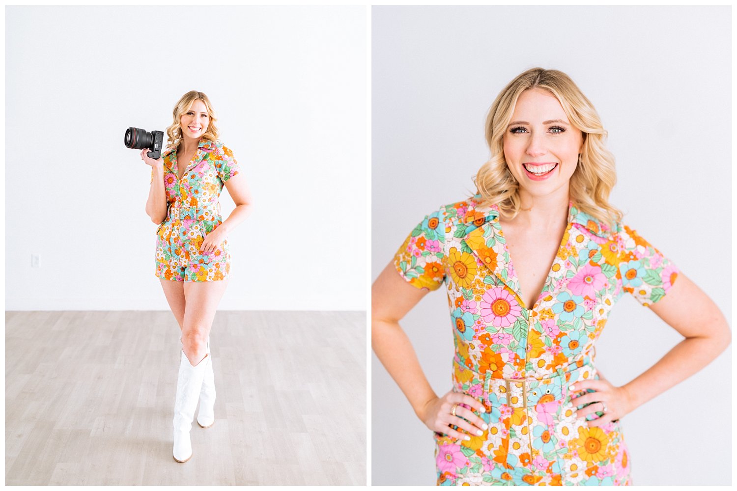 Colorful and youthful branding portrait session captured by Richmond Brand Photographer Heather Dodge