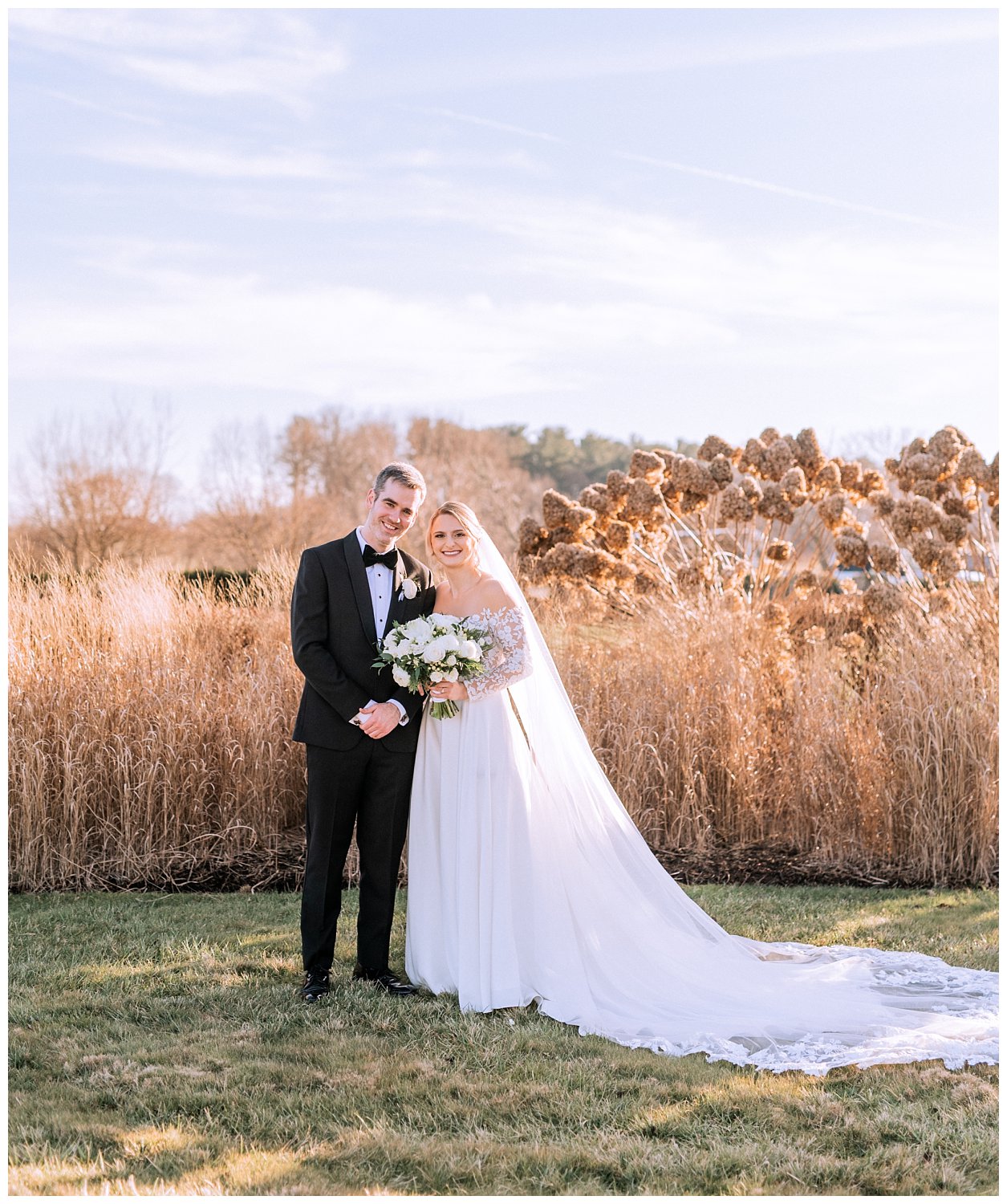 Bride and Groom portraits at Early Mountain Vineyard in Charlottesville, Virginia