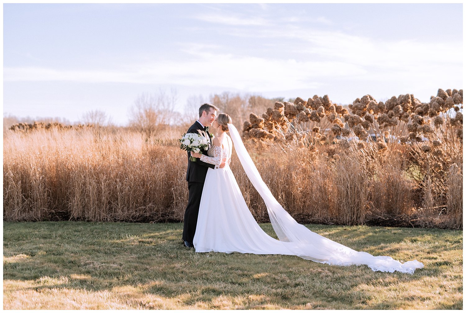 Bride and Groom portraits at Early Mountain Vineyard in Charlottesville, Virginia