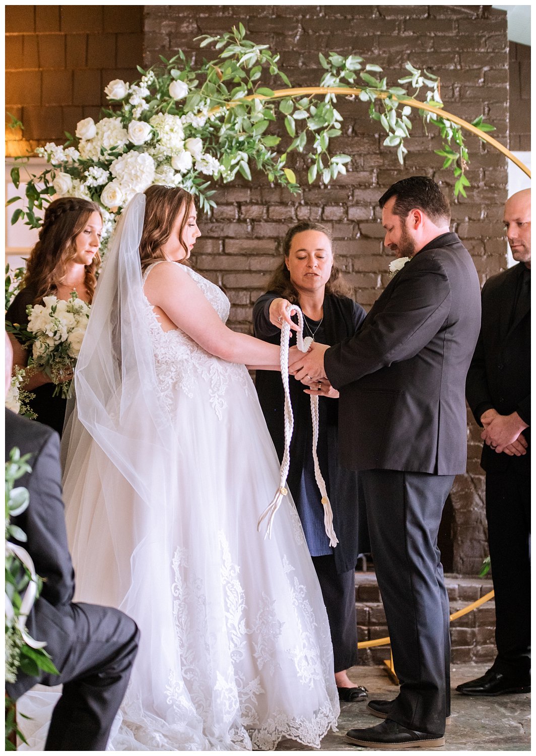 Intimate ceremony at the Clifton Inn in Charlottesville, Virginia