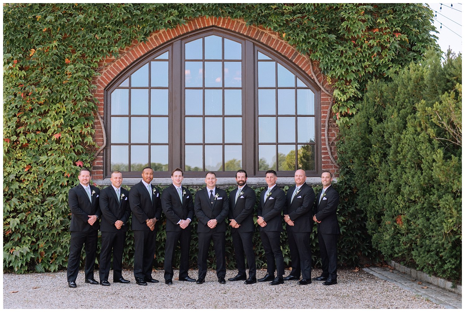 Wedding Party Portraits at Dover Hall Estate Wedding