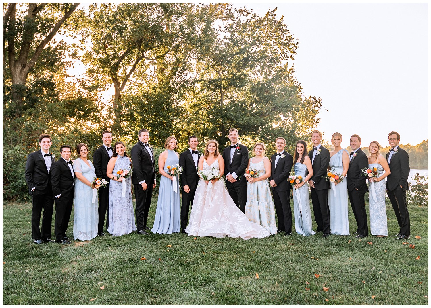 Wedding Party Portraits at Upper Shirley in Richmond, VA