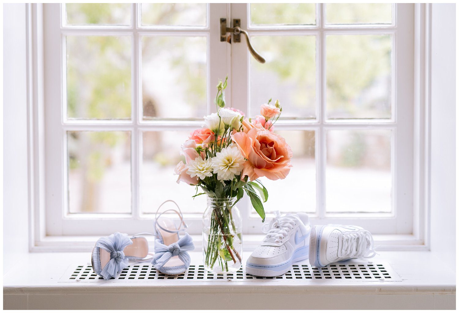 Bridal details at Trinity Episcopal Church Wedding in Northern Virginia