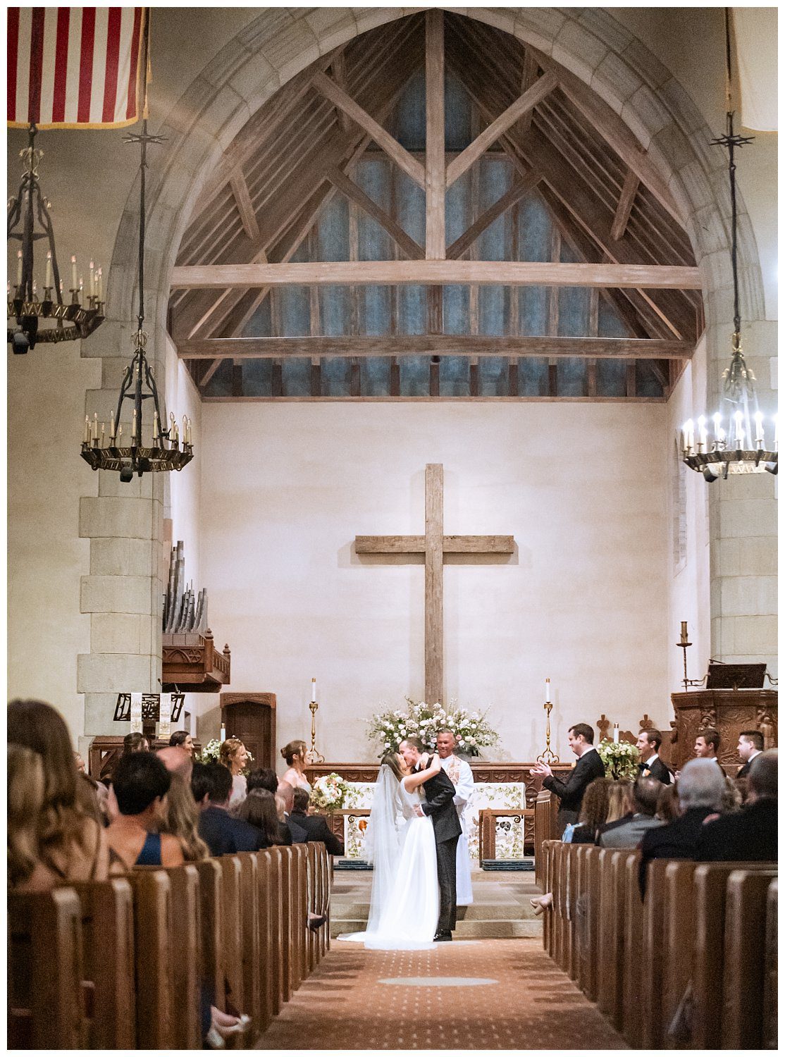 Ceremony at Trinity Episcopal Church Wedding in Northern Virginia