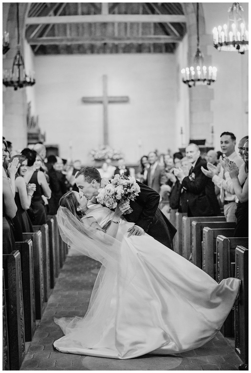 Ceremony at Trinity Episcopal Church Wedding in Northern Virginia