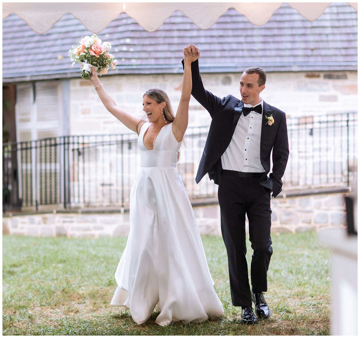 Wedding Reception at Trinity Episcopal Church in Northern Virginia