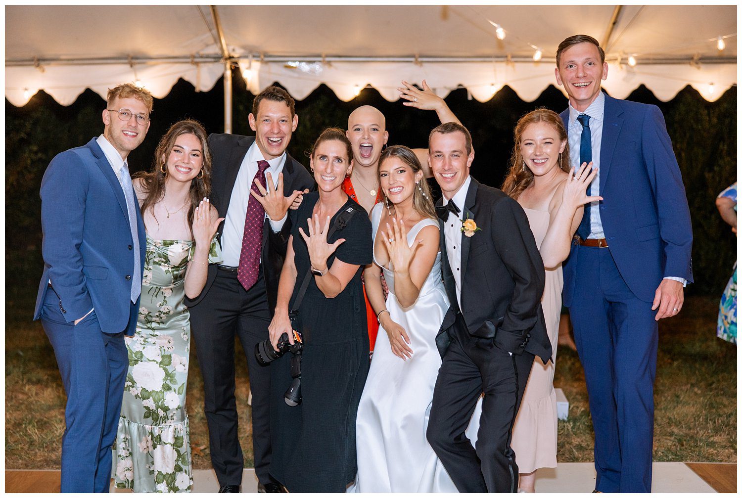 Wedding Reception at Trinity Episcopal Church in Northern Virginia