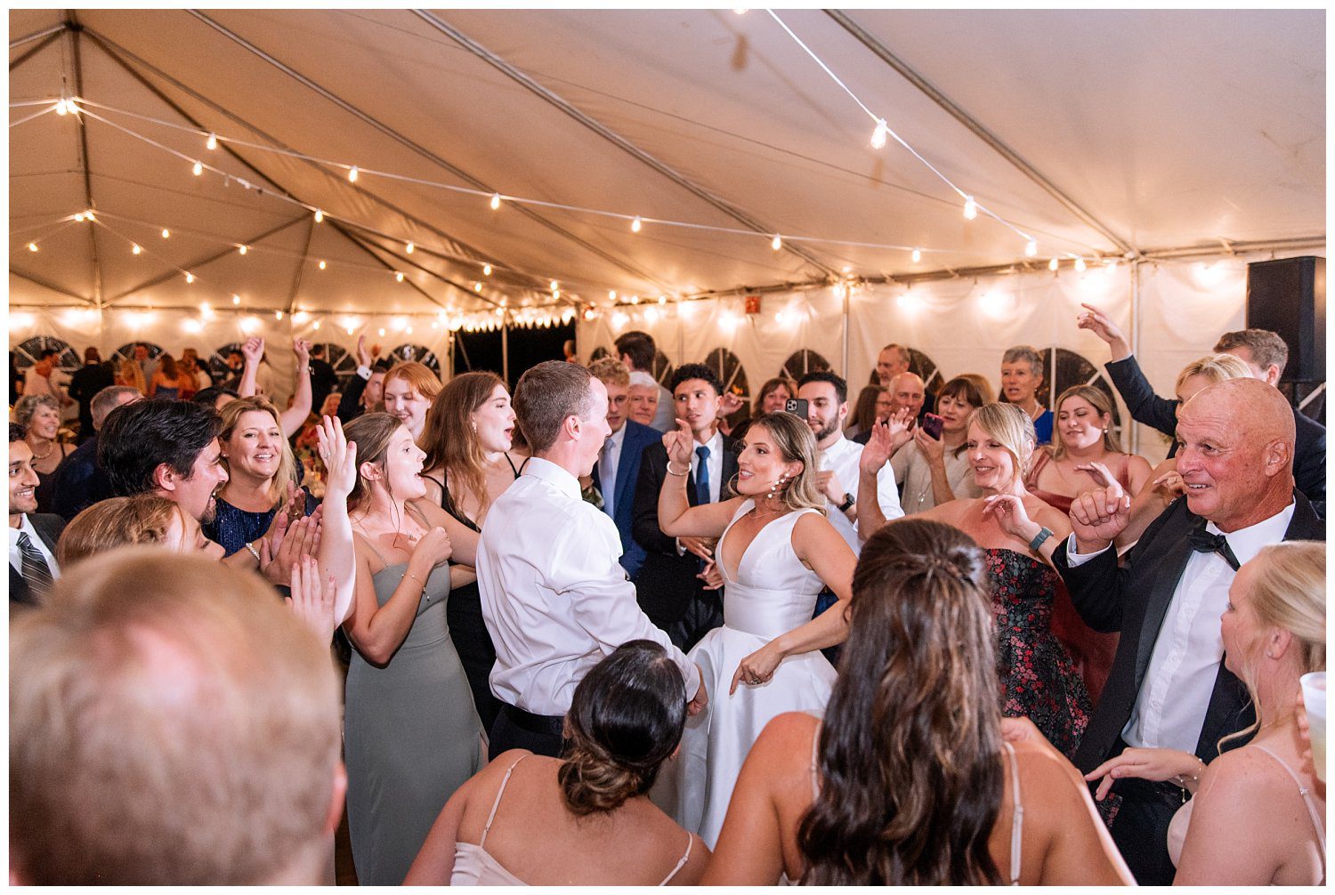 Wedding Reception at Trinity Episcopal Church in Northern Virginia