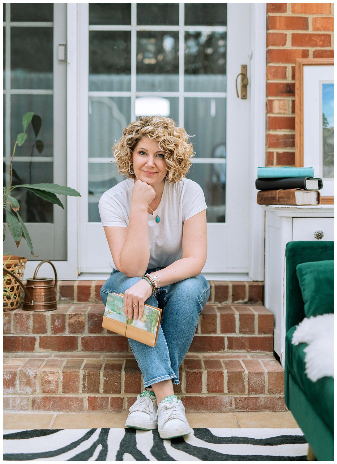 Colorful Branding Portrait Session in Richmond, Virginia photographed by Richmond Brand Photographer Heather Dodge Photography.