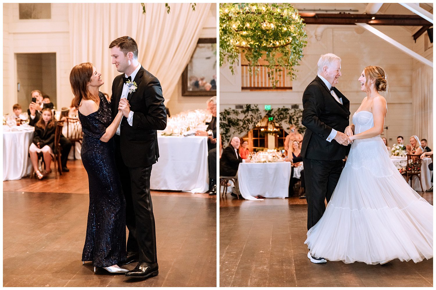 Wedding Reception at Pippin Hill Vineyard in Charlottesville, Virginia.