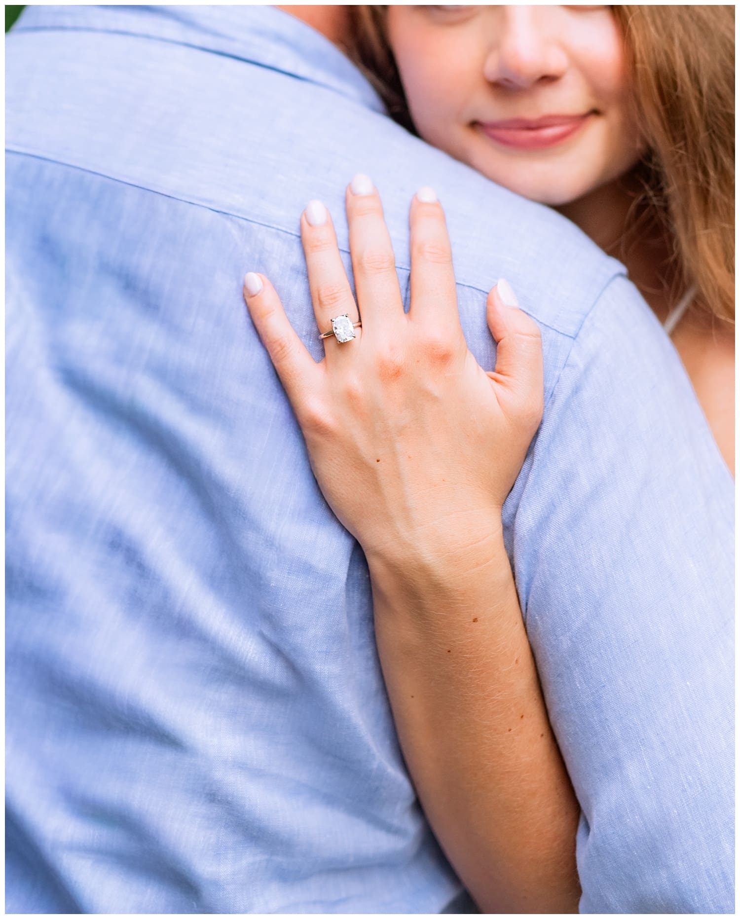 Couple at the University of Richmond Engagement Session with Heather Dodge Photography