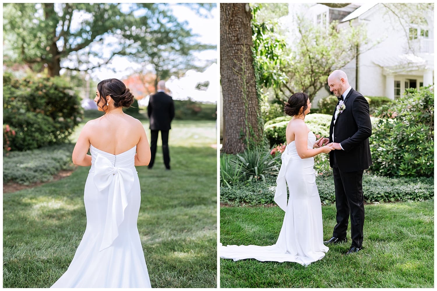 Bride and Groom portraits at Keswick Vineyard Wedding