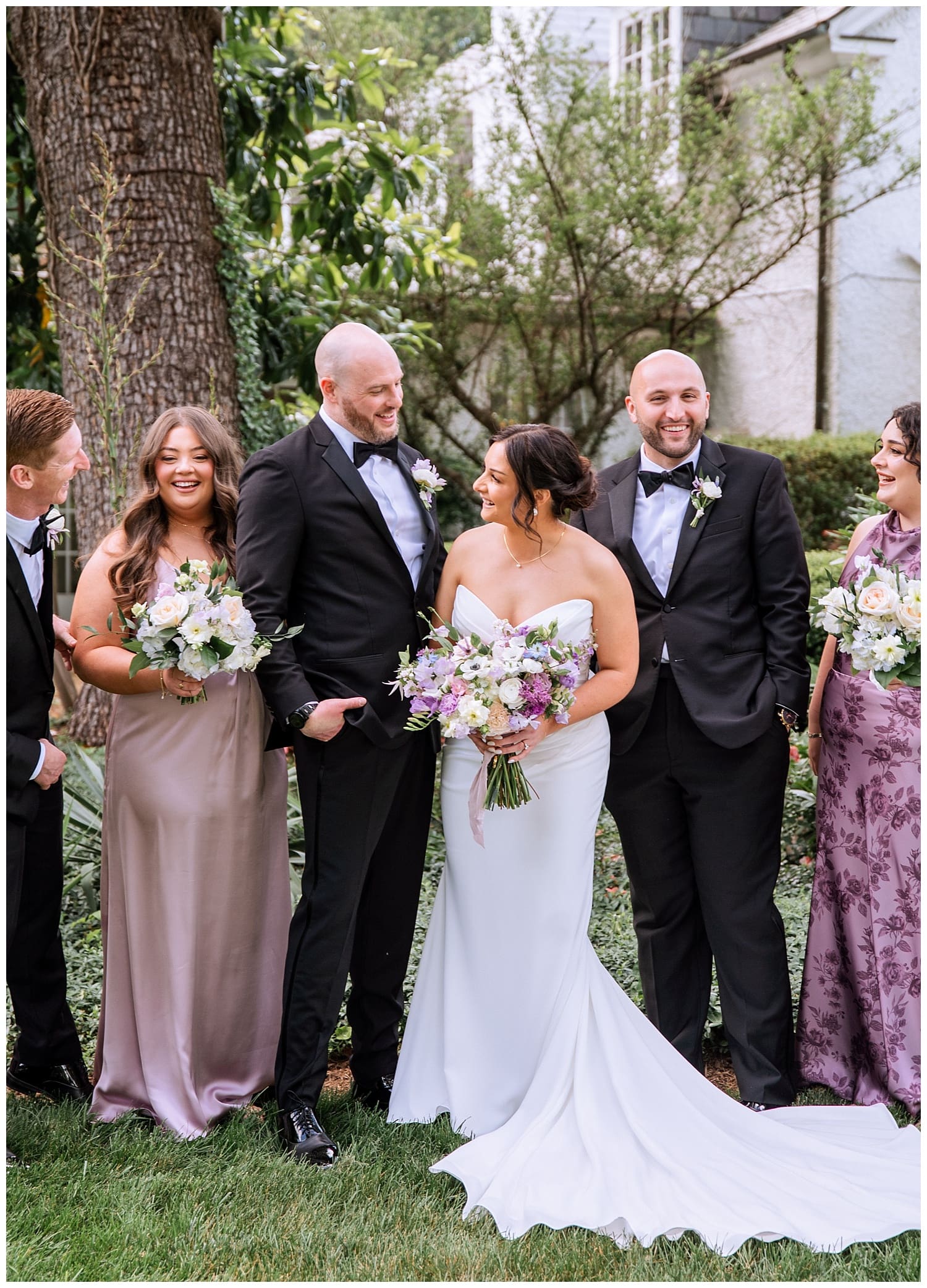 Wedding Party Portraits at Virginia Wedding Venue